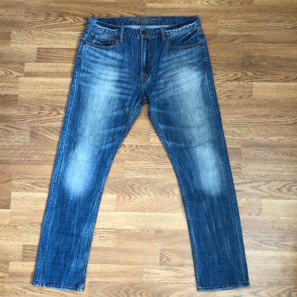 American Eagle Outfitters Other - American Eagle sz 33/32 Slim Medium Wash Jeans